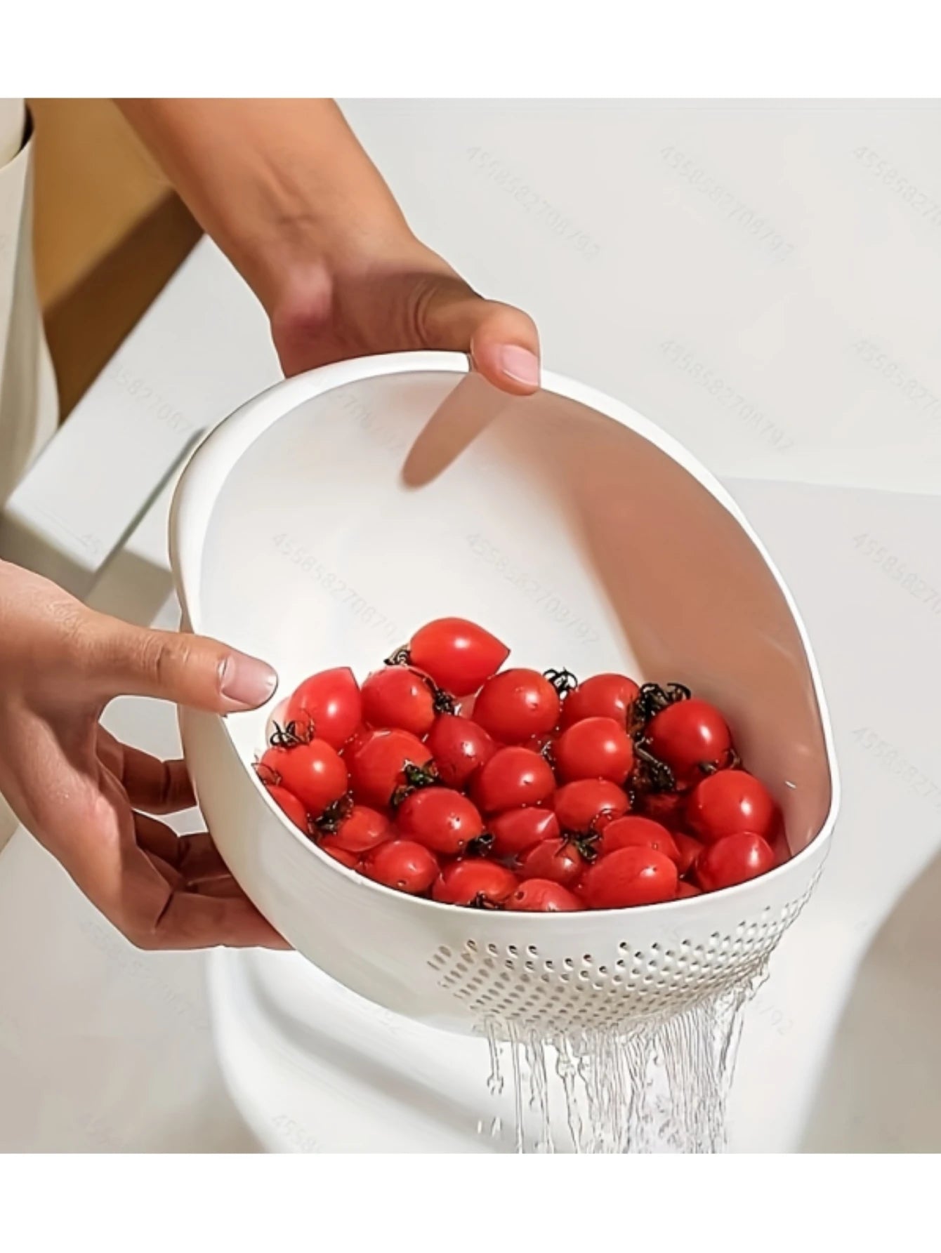 Multi-Purpose Rice & Vegetable Strainer Basket
