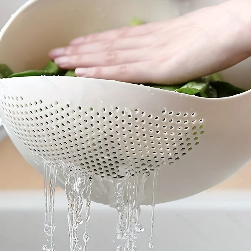 Multi-Purpose Rice & Vegetable Strainer Basket